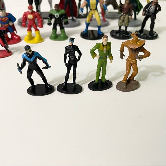 Superhero Action Figure Lot Marvel DC Comics Assorted Sizes - Picture 2 of 15